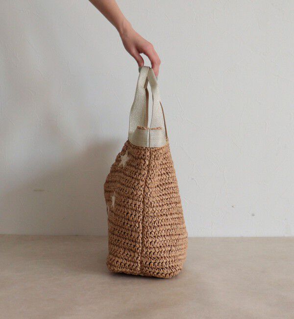 fredy emue「星刺しゅうペーパーバッグ」|トートバッグ|