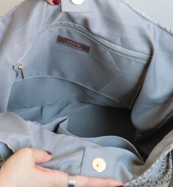 fredy emue「星刺しゅうペーパーバッグ」|トートバッグ|