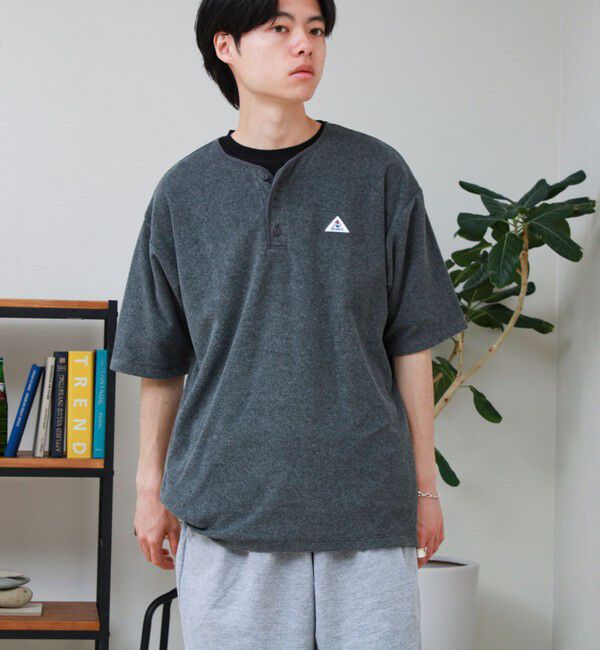 GLOSTER「【GEVACO/ゲバコ】パイルヘンリーネックＴシャツ」|Tシャツ・カットソー|