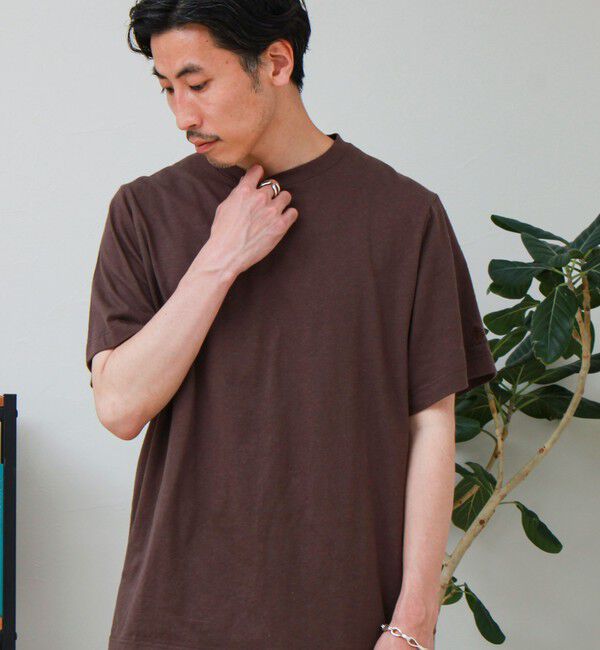 GLOSTER「【GEVACO/ゲバコ】リネンバスクTシャツ」|Tシャツ・カットソー|