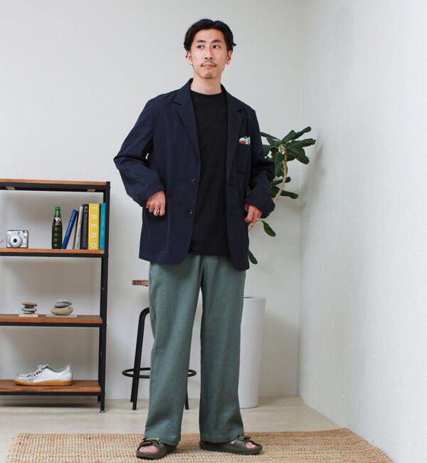 GLOSTER「【GEVACO/ゲバコ】リネンバスクTシャツ」|Tシャツ・カットソー|