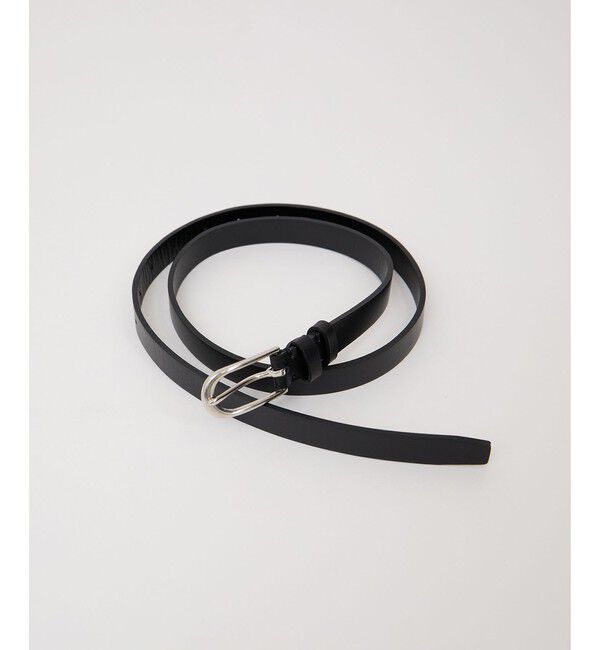 SALON adam et rope'「【W S（ドゥーブル）】レザーオーバルバックルベルト 2」|ベルト|