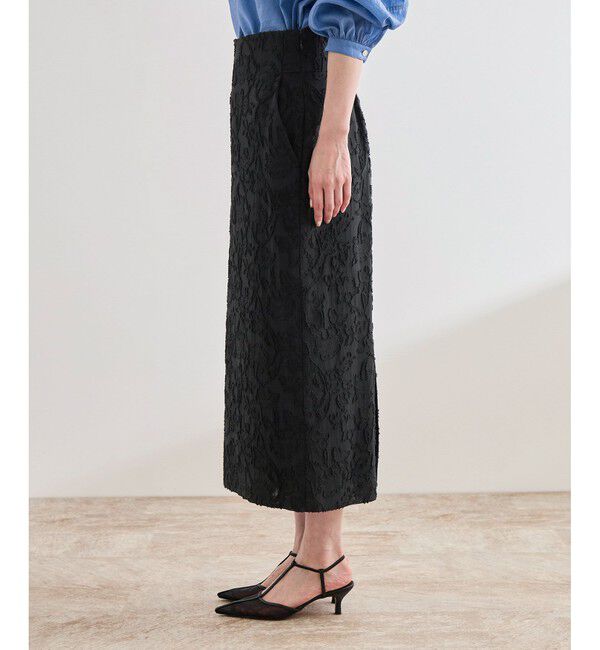 ROPE「ジャガードタイトスカート/セットアップ対応」|スカート|