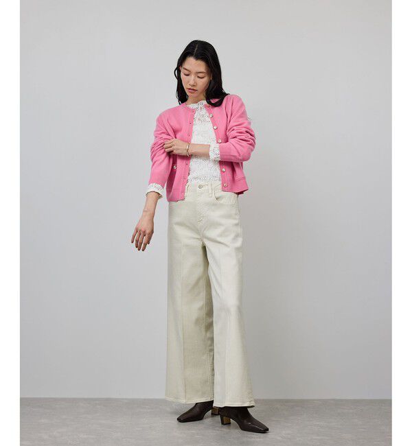 ROPE「ストレッチレースカットソー/イージーケア」|Tシャツ・カットソー|