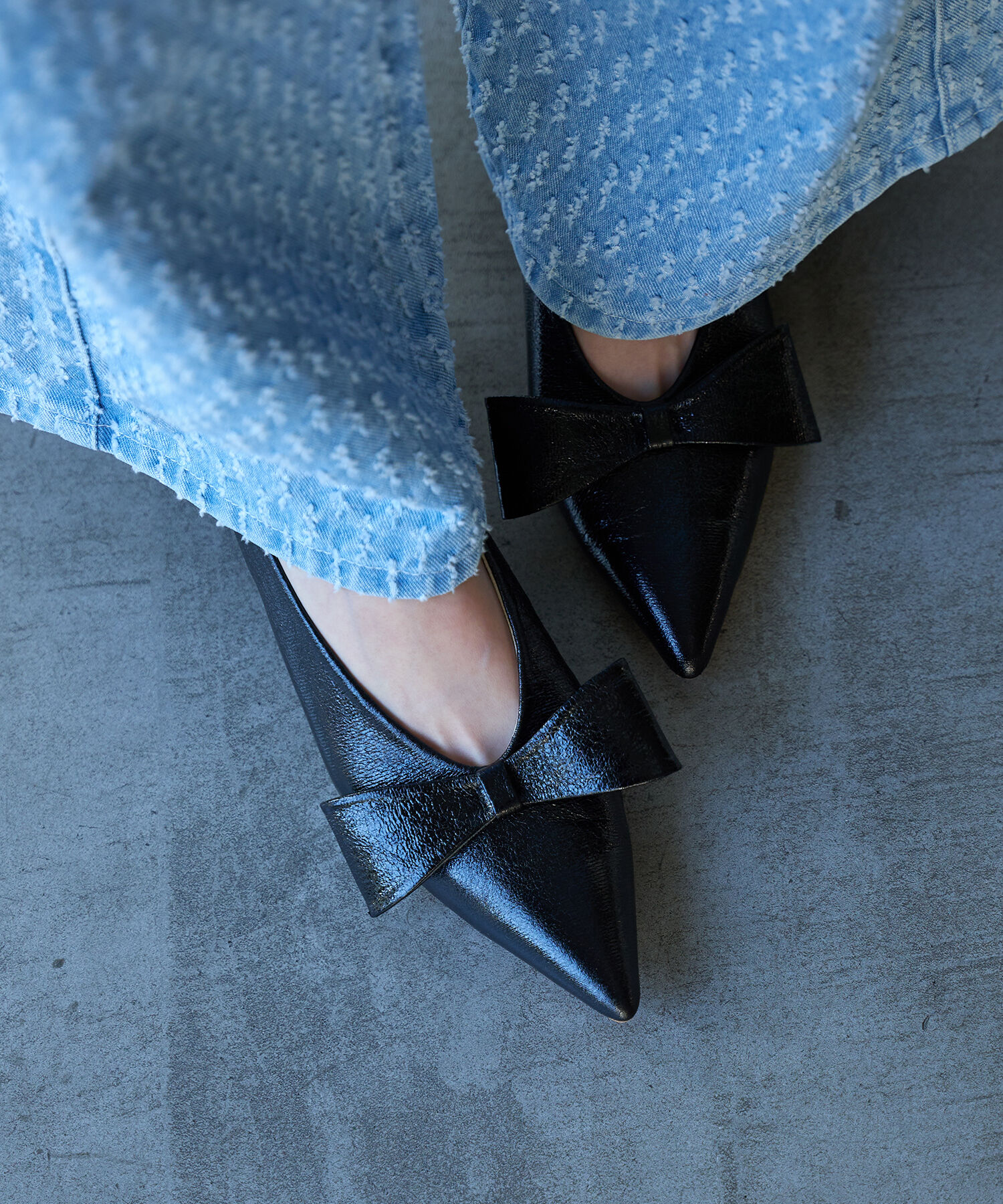 Juze「ビッグリボンパンプス【 インフルエンサーりぃさん着用 】」|パンプス|