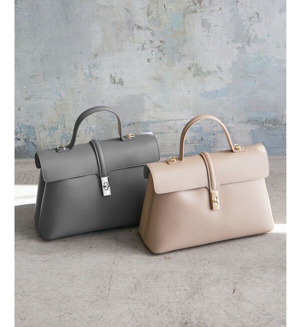 VIS「ひねり金具ワンハンドルバッグ/2WAY,軽量」|ハンドバッグ|