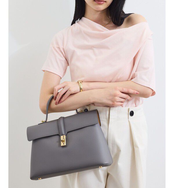 VIS「ひねり金具ワンハンドルバッグ/2WAY,軽量」|ハンドバッグ|