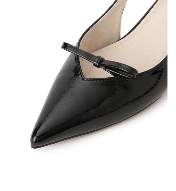 VIS「スリングバックリボンミュール」|パンプス|