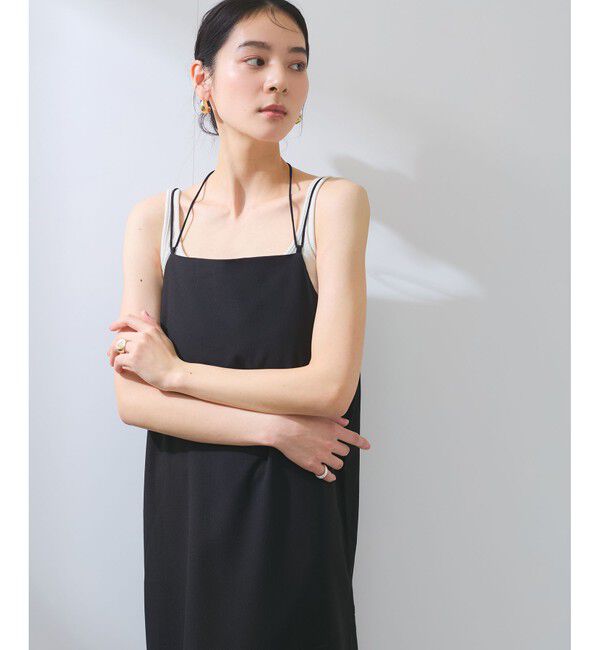 VIS「【WEB限定】【洗える】マルチWAYキャミワンピース」|ワンピース|