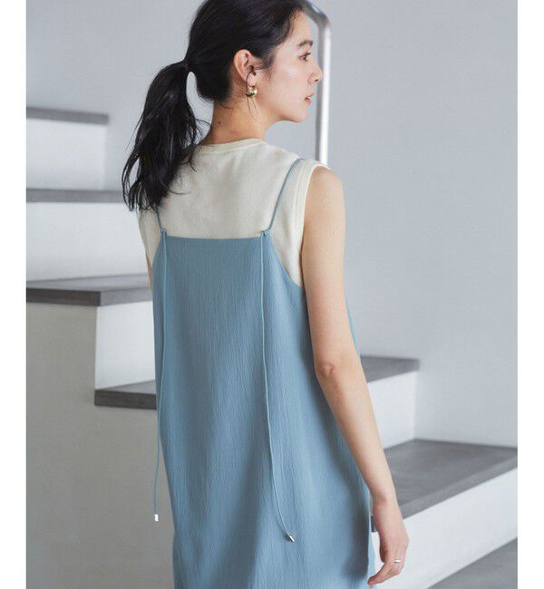 VIS「【WEB限定】【洗える】マルチWAYキャミワンピース」|ワンピース|