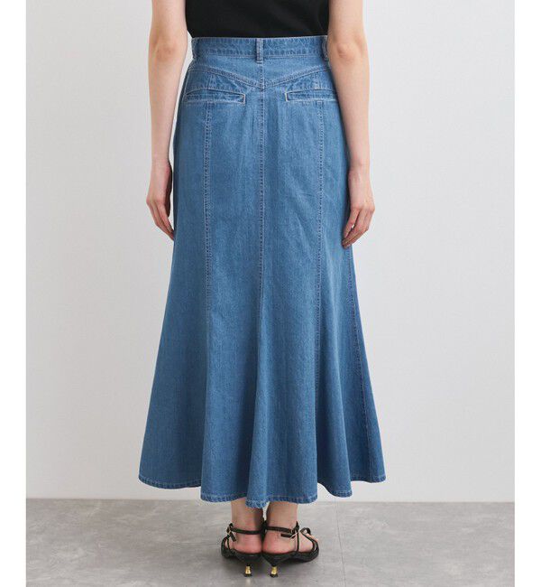 VIS「ライトデニムマーメイドスカート」|スカート|