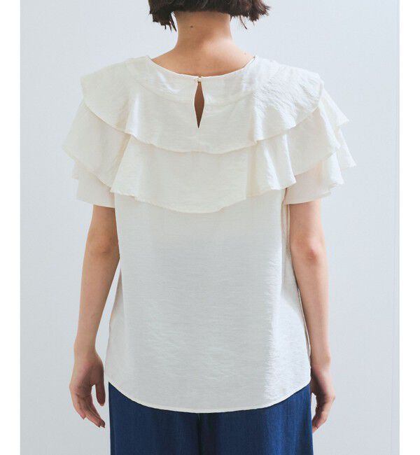 VIS「フリルティアードブラウス」|シャツ・ブラウス|