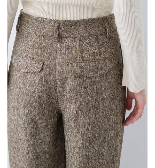 VIS「ツイード2タックワイドパンツ」|チノ|