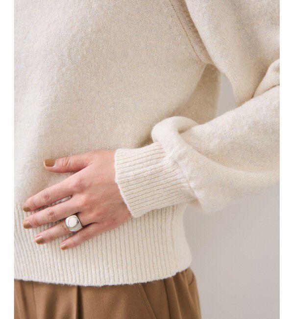 VIS「フロントジップニットプルオーバー/イージーケア」|ニット・セーター|