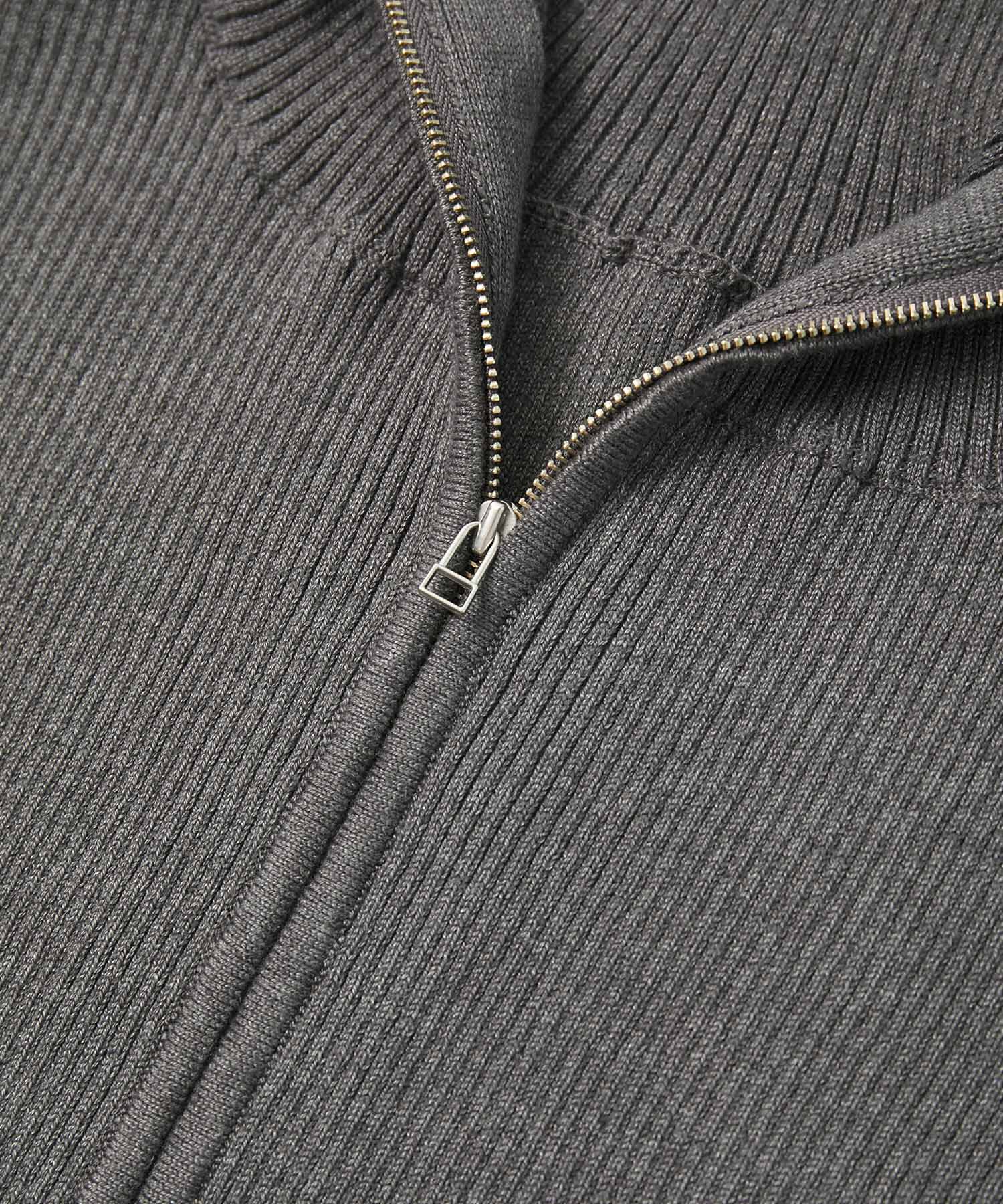 ROPE' PICNIC R「ハーフジップノースリーブニット」|ニット・セーター|