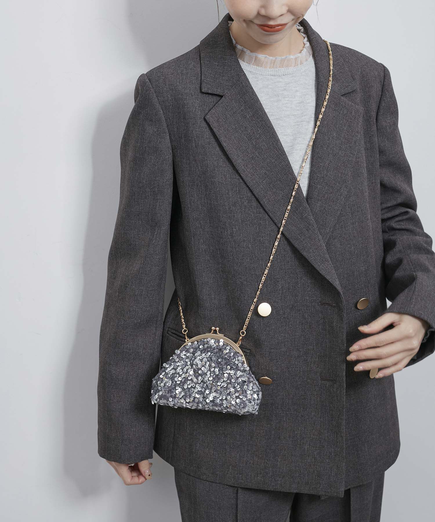 ROPE PICNIC PASSAGE「スパンコールミニバッグ」|ショルダー・メッセンジャー|