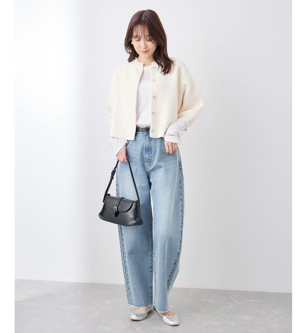 Rope&rsquo;Picnic「【emur/エミュール】カービーデニムパンツ」|デニム|