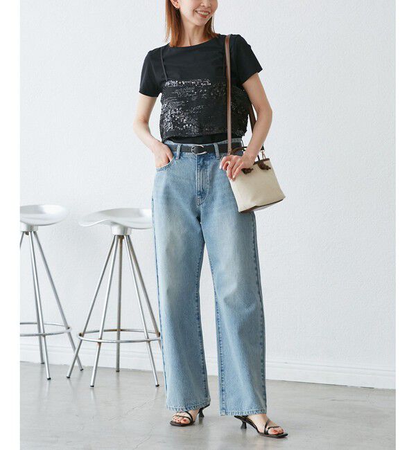 ROPE PICNIC PASSAGE「ナローストラップキトゥンヒールサンダル」|サンダル|