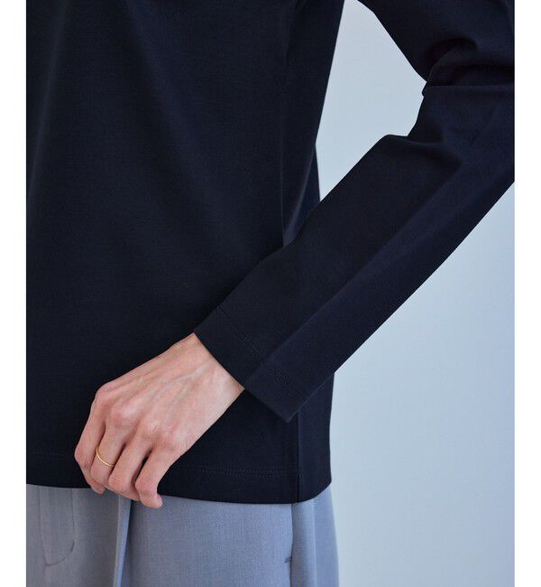 Rope&rsquo;Picnic「60シルケットボートネックジャケットインナー」|Tシャツ・カットソー|