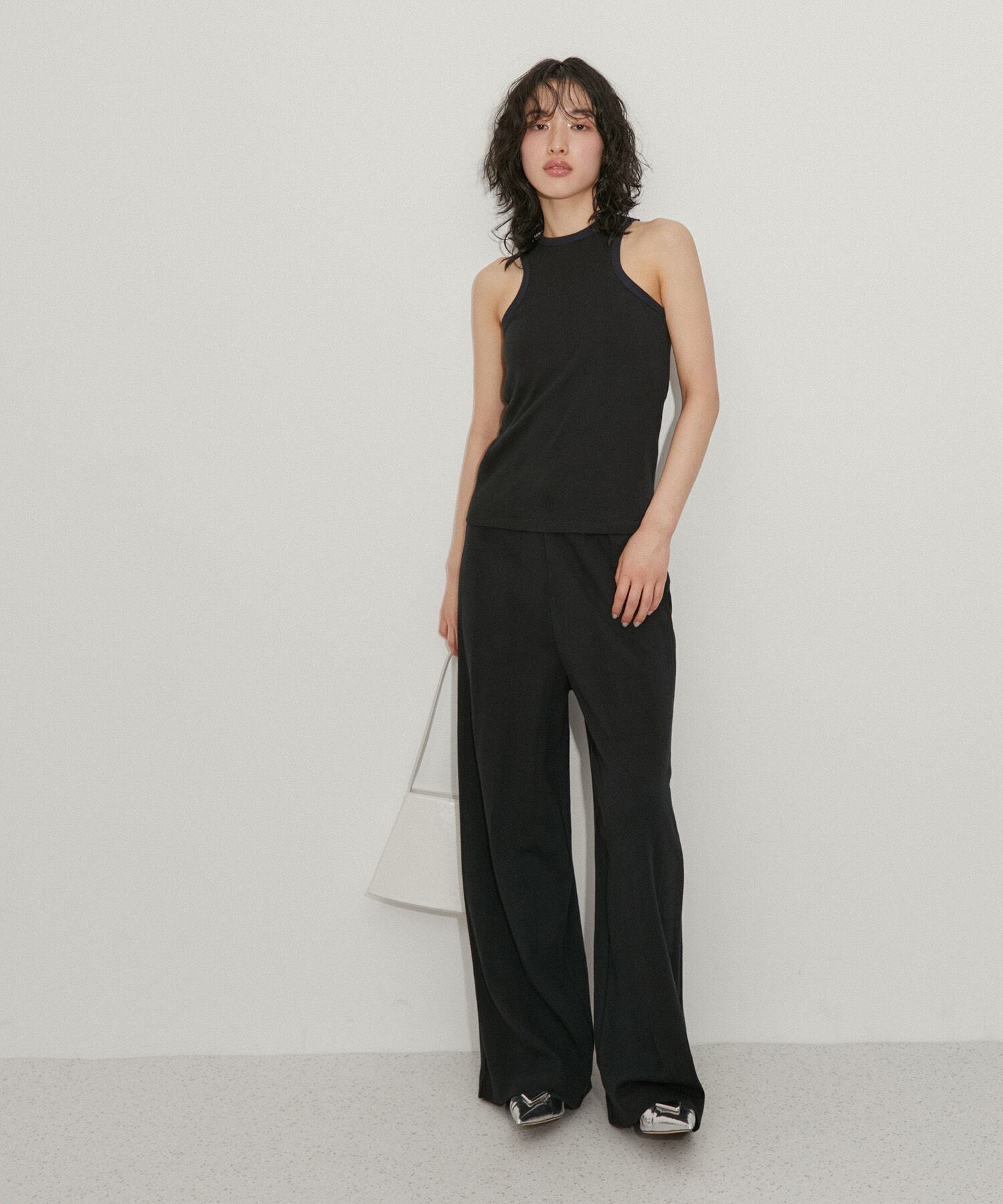 ADAM ET ROPE'「Miller for ADAM ET ROPE 別注Cup付アメリカンスリーブタンクトップ」|タンクトップ|