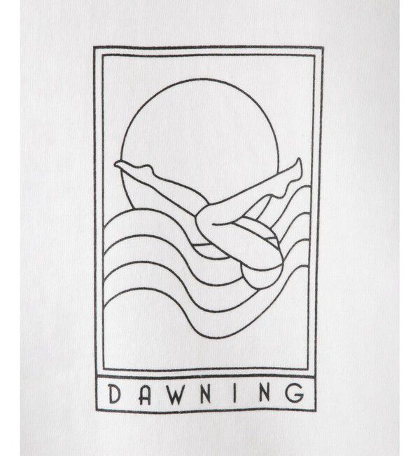 ADAM ET ROPE'「【DAWNING(ドーニング)】OG LOGO LS TEE」|Tシャツ・カットソー|