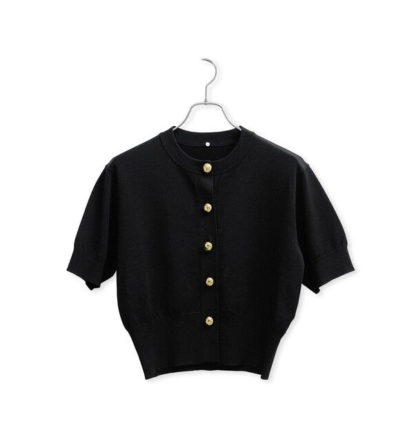 ADAM ET ROPE'「【サステナブル】2WAYカラー付カーディガン」|カーディガン|