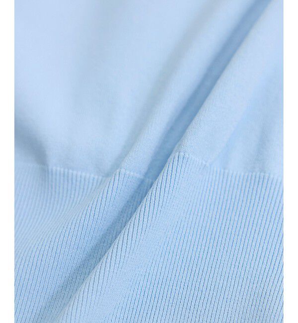 ADAM ET ROPE'「【サステナブル】2WAYカラー付カーディガン」|カーディガン|