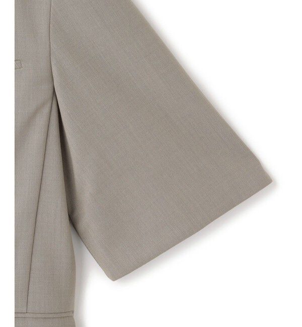 ADAM ET ROPE'「【EMOELLE】ハーフスリーブジャケット」|テーラードジャケット|