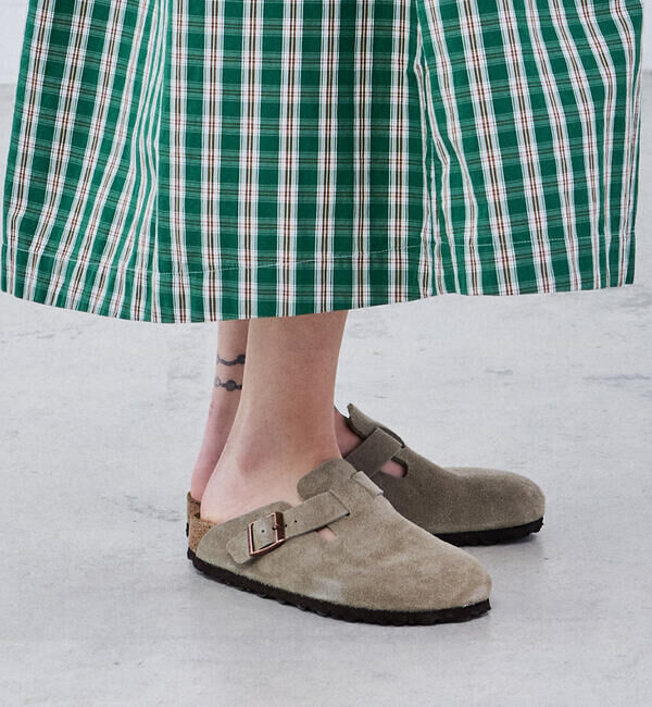  「BIRKENSTOCK | Boston LEVE TAUPE WOMEN」|スリッポン|BEIGE