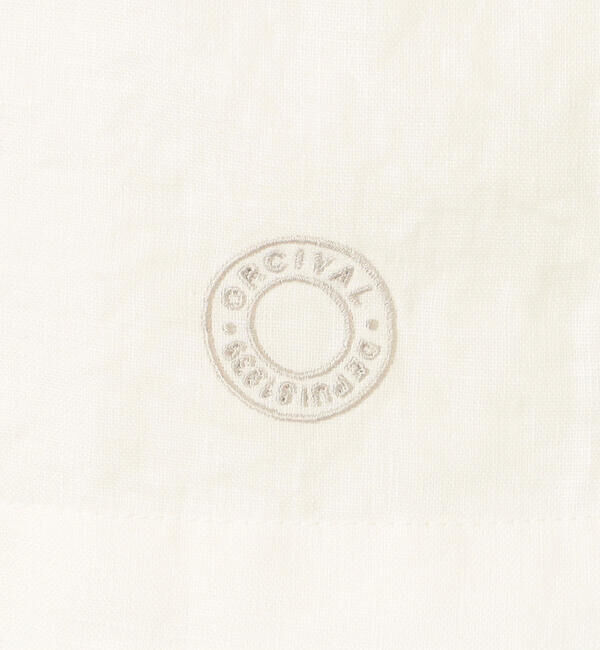 ORCIVAL「ORCIVAL | リネン クルーネックカーディガン WOMEN」|カーディガン|