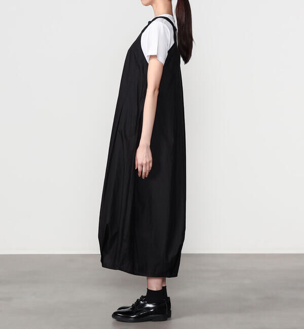  「eunoia | ツイスト Vネックノースリーブワンピース WOMEN」|ワンピース|