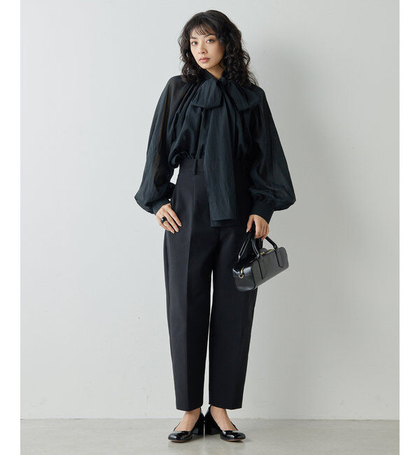  「ローンボウタイブラウス」|シャツ・ブラウス|