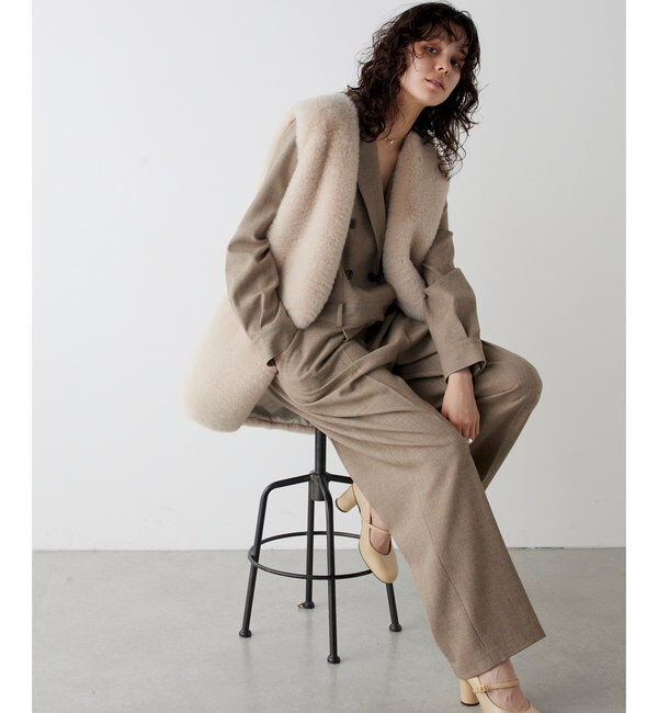 THE PAUSE「《コラボカラー》【THE PAUSE】テーラーカラージャンプスーツ」|ワンピース|