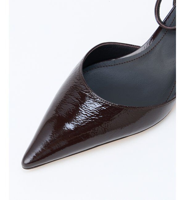 Hoaw.「【Hoaw.】エナメルポインテッドパンプス」|パンプス|