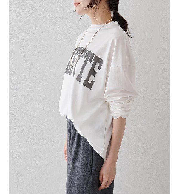  「GAZETTEロングTシャツ」|Tシャツ・カットソー|