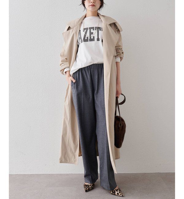  「GAZETTEロングTシャツ」|Tシャツ・カットソー|