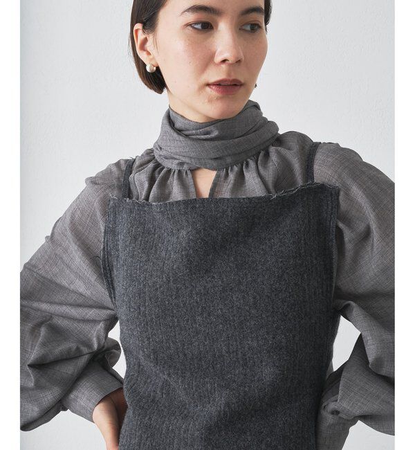  「ウールピケトップ」|シャツ・ブラウス|