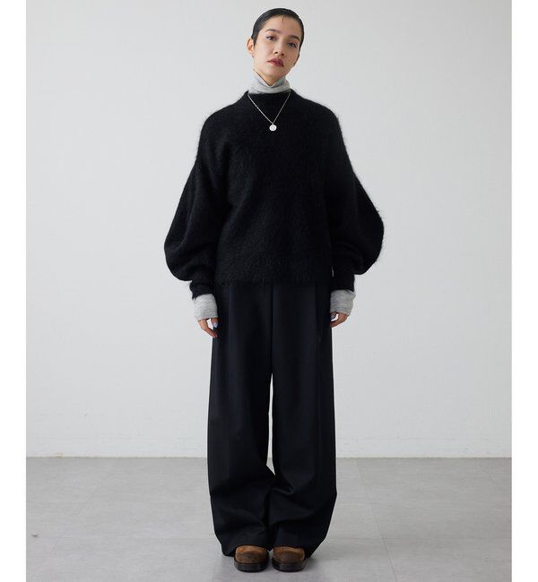 THE PAUSE「【THE PAUSE】バレルスリーブニット」|ニット・セーター|