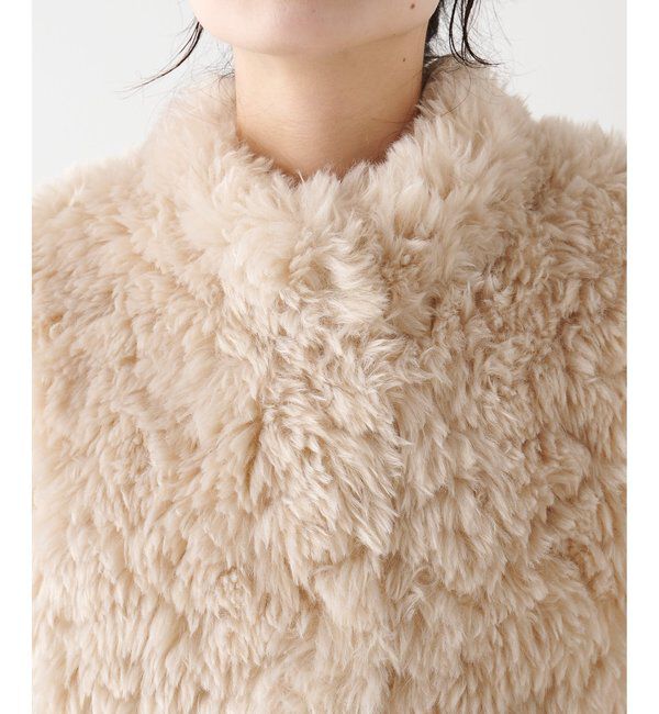  「【THE PAUSE】フェイクファーロングコート」|その他|