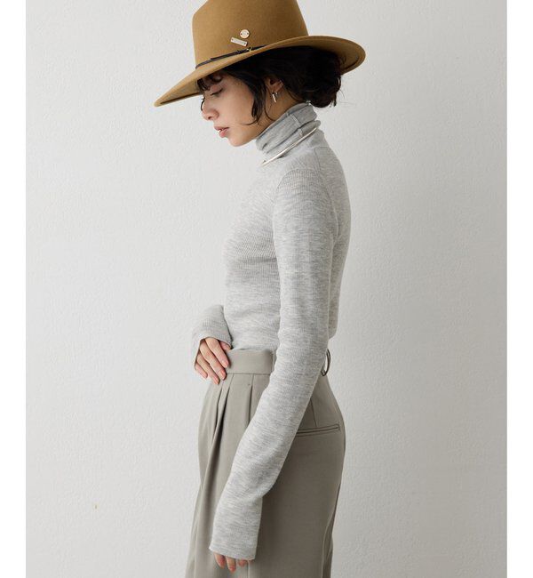  「ソフトRIBタートル」|ニット・セーター|