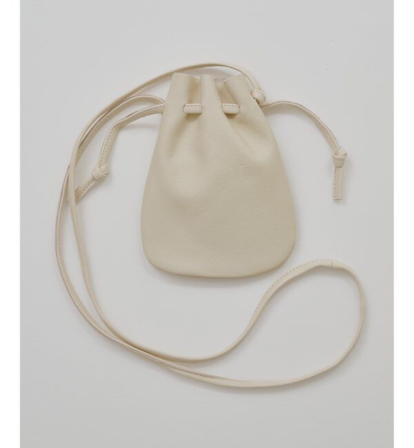  「【Christian AKS】Lamb leather ポーチ」|トートバッグ|