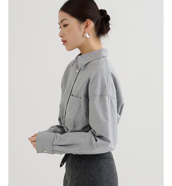  「刺繍オックスフォードシャツ」|シャツ・ブラウス|