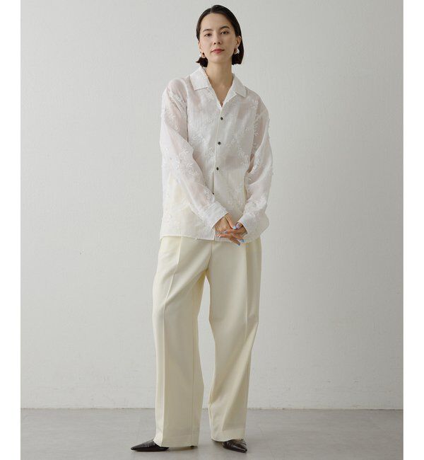  「3D刺繍シャツ」|シャツ・ブラウス|