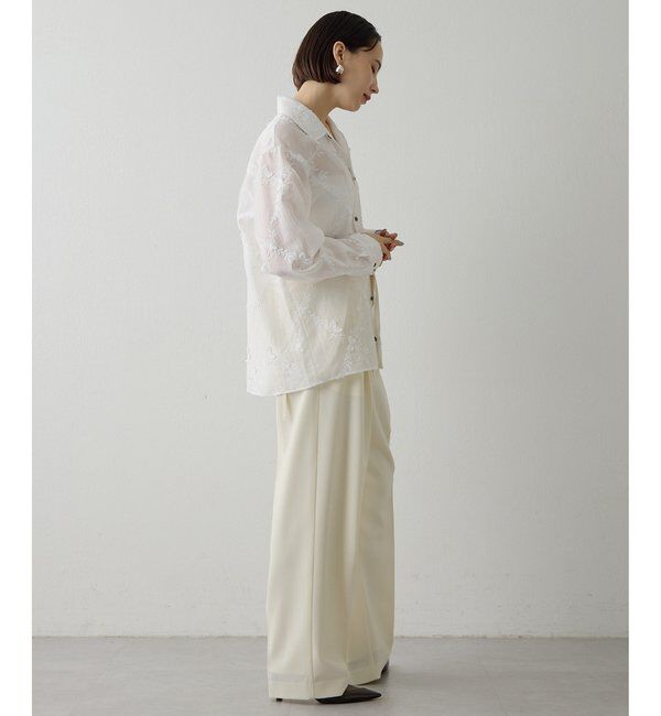  「3D刺繍シャツ」|シャツ・ブラウス|