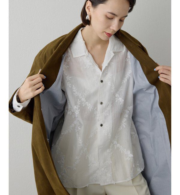  「3D刺繍シャツ」|シャツ・ブラウス|