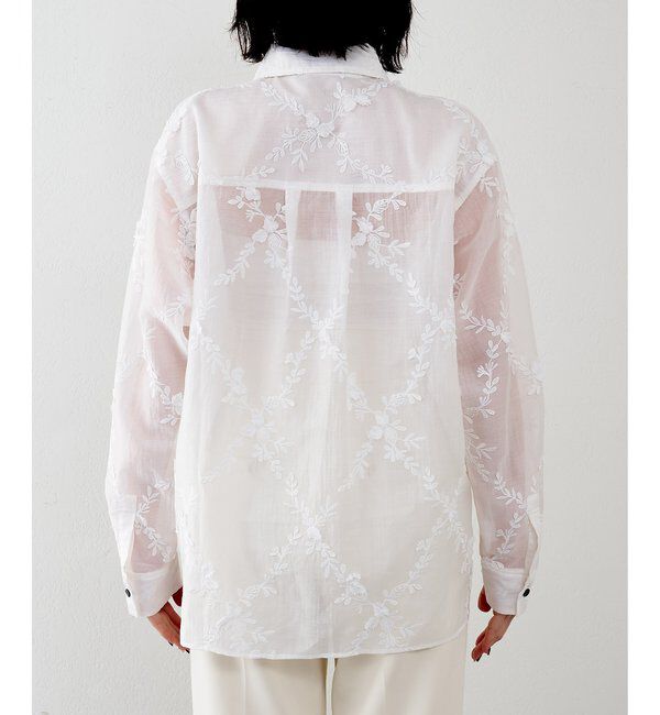  「3D刺繍シャツ」|シャツ・ブラウス|