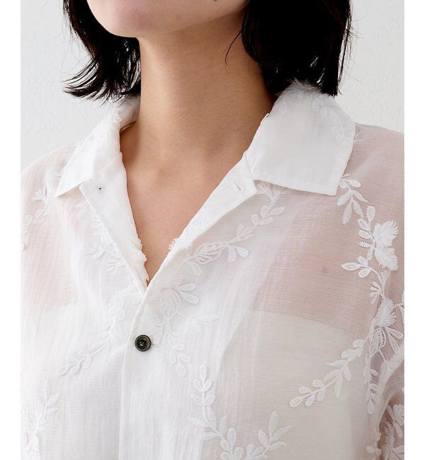  「3D刺繍シャツ」|シャツ・ブラウス|