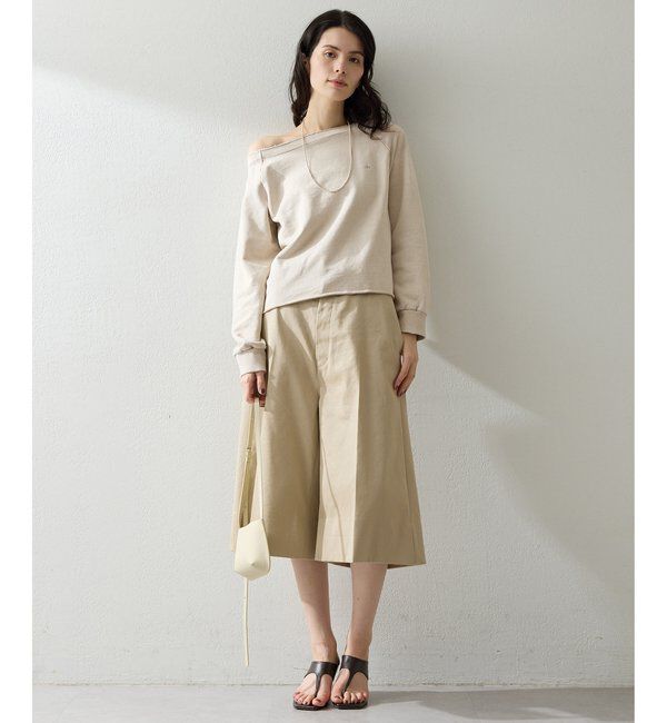  「【一部店舗＆WEB限定カラー】オフショル刺繍プルオーバー」|Tシャツ・カットソー|