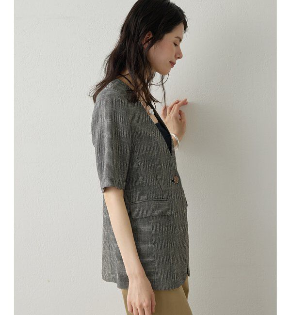 Drawing Numbers「【Drawing Numbers】カラミハーフスリーブジャケット」|その他|