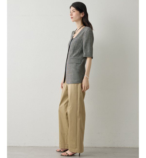 Drawing Numbers「【Drawing Numbers】カラミハーフスリーブジャケット」|その他|